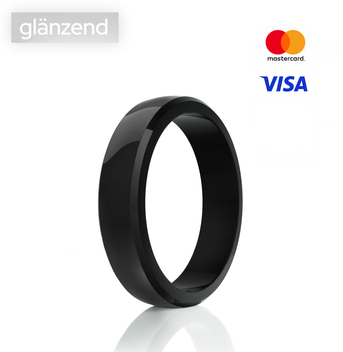 PAYCELET Bezahlring - Onyx Black