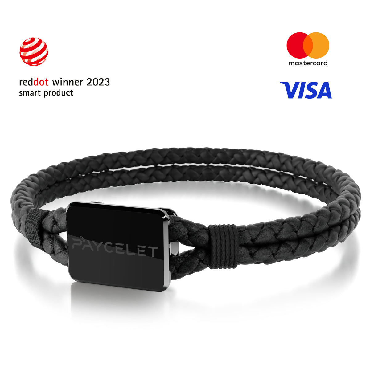 PAYCELET ONE - Onyx Black - Lederarmband - Set