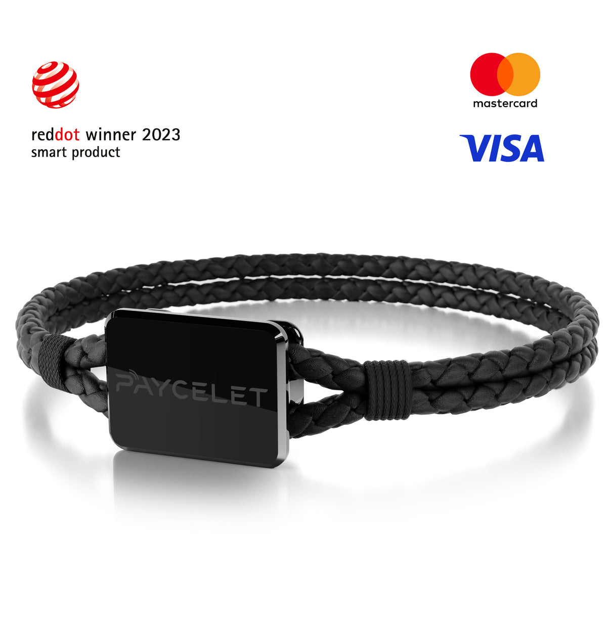 PAYCELET ONE - Onyx Black - Lederarmband - Set